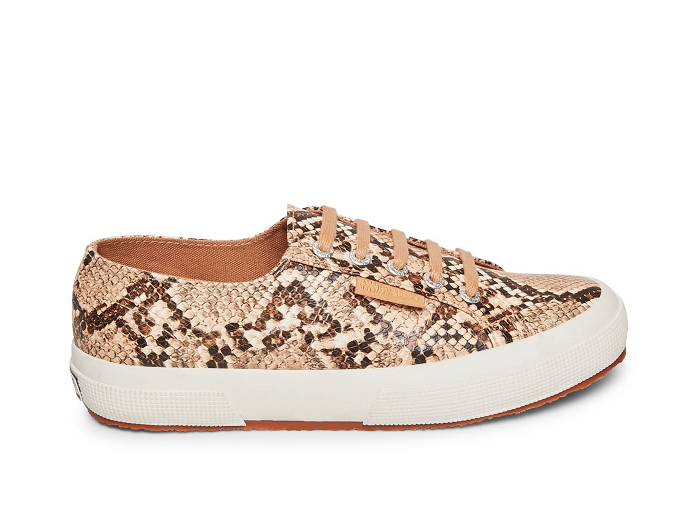 Tenis Feminino Marrom/Serpentine - Superga 2750 Snakepufanw - FYRIN-8253